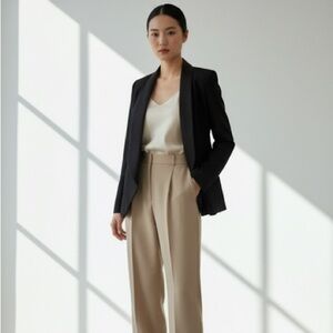 Michael Kors black tuxedo blazer jacket - size Small